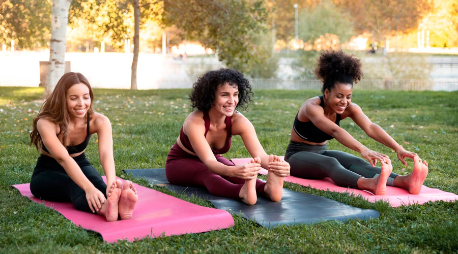 Os benefícios da yoga para a saúde física, mental das mulheres