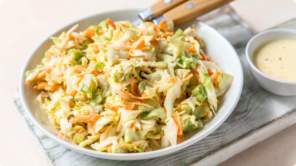 Salada Cremosa de Repolho