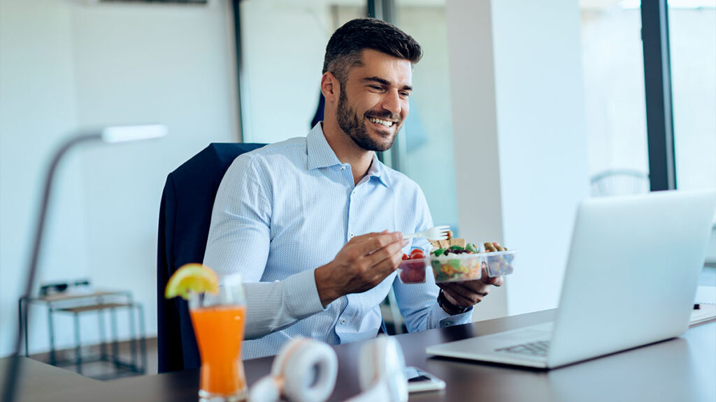 lanches saudáveis trabalho